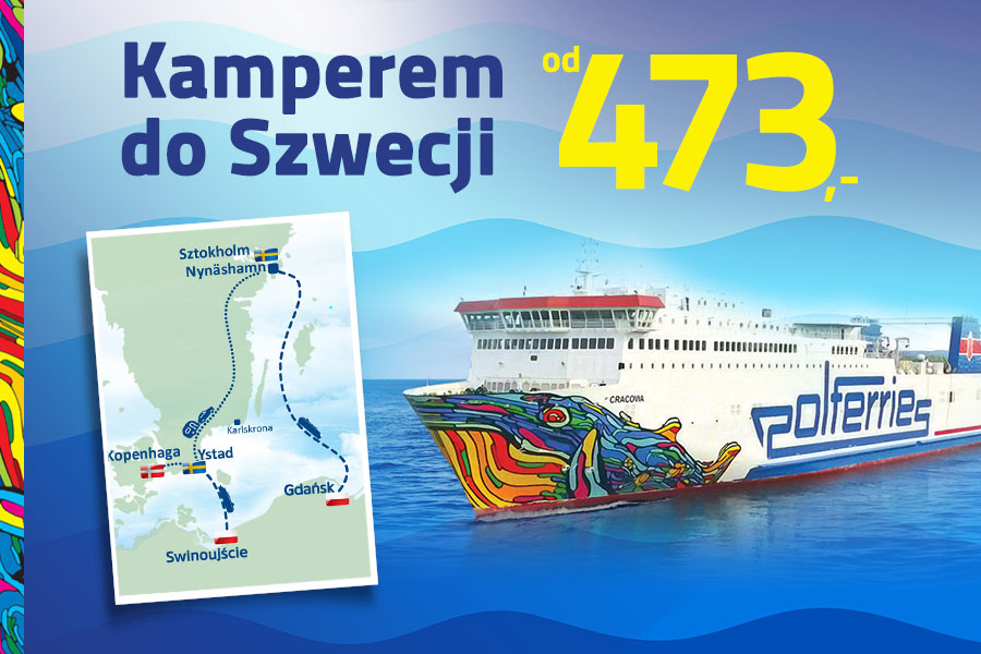Kamperem do Szwecji
